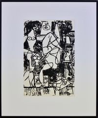 K&uuml;nstler &uuml;ber Kopf - 1973 - 28 x 39 cm
